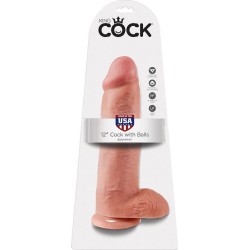 King Cock Cock with Balls 12 - Flesh