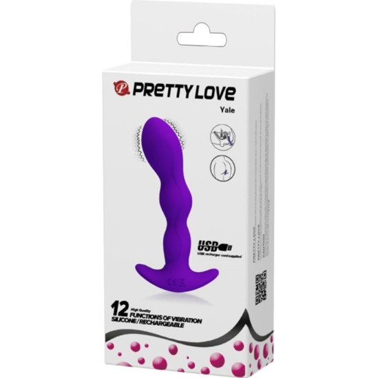 Pretty Love ANAL MASSAGER 12 LILAC VIBRATION MODES