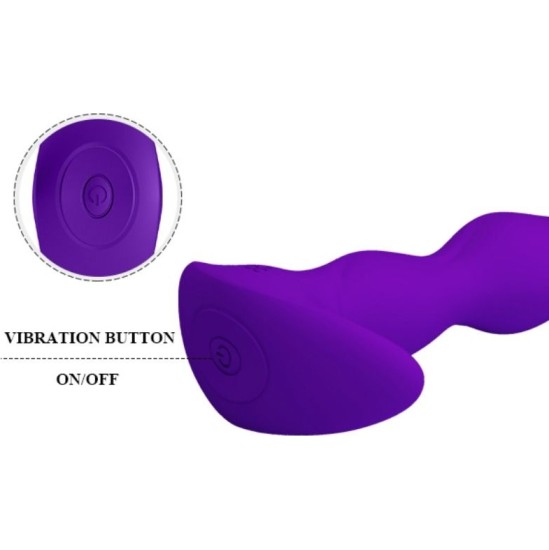 Pretty Love ANAL MASSAGER 12 LILAC VIBRATION MODES