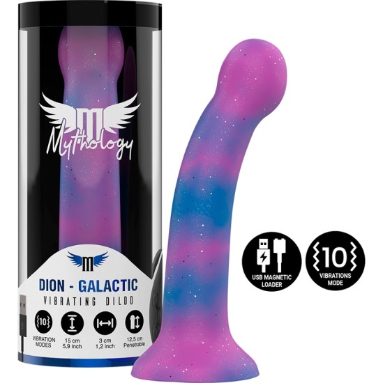 Mythology Fantasy Dildo MYTHOLOGY - DION GALACTIC DILDO S - VIBRATOR WATCHME WIRELESS TECHNOLOGY COMPATIBLE