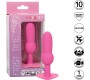 Calexotics FIRST TIME ANAL PLUG BEADED PROBE 10 VIBRATIONS PINK