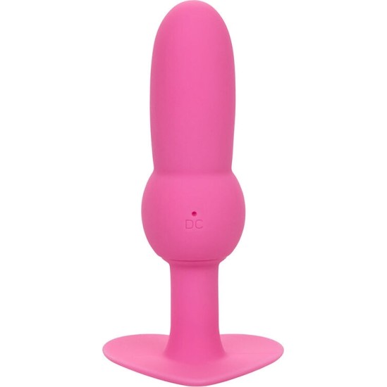 Calexotics FIRST TIME ANAL PLUG BEADED PROBE 10 VIBRATIONS PINK
