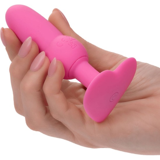 Calexotics FIRST TIME ANAL PLUG BEADED PROBE 10 VIBRATIONS PINK