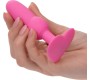 Calexotics FIRST TIME ANAL PLUG BEADED PROBE 10 VIBRATIONS PINK