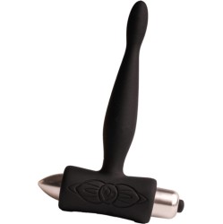 Rocks-Off ROCKS- OFF - PETITE SENSATIONS TEAZER ANAL PLUG VIBRATOR BLACK