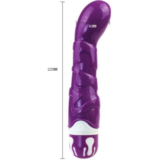 Baile Vibrators BAILE - REALISTIC COCK 10 RHYTHMS SENSATION VIOLET