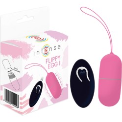 Intense Couples Toys INTENSE - FLIPPY I VIBRATING EGG WITH REMOTE CONTROL PINK