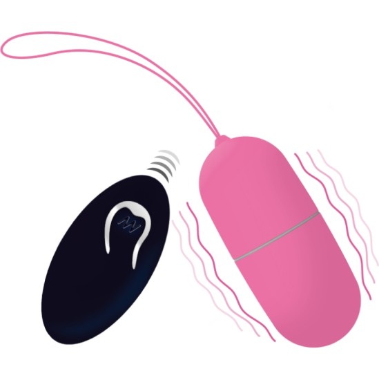 Intense Couples Toys INTENSE - FLIPPY I VIBRATING EGG WITH REMOTE CONTROL PINK