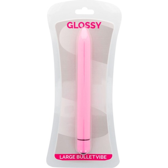 Glossy SLIM VIBRATOR PINK