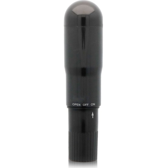Glossy POCKET VIBRATOR BLACK