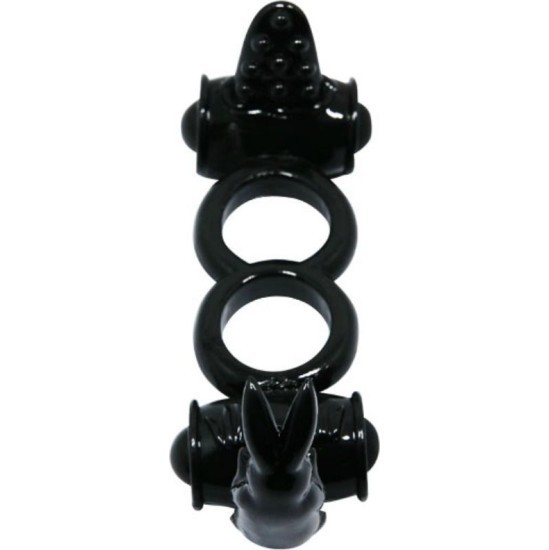 Baile For Him BAILE - SWEET RING DOUBLE RING WITH DOUBLE RABBIT