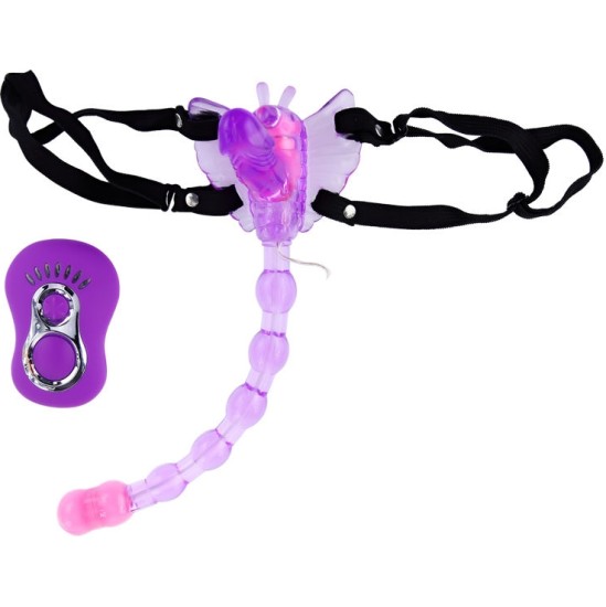 Baile Stimulating BAILE - BUTTERFLY STRAP ON LILAC