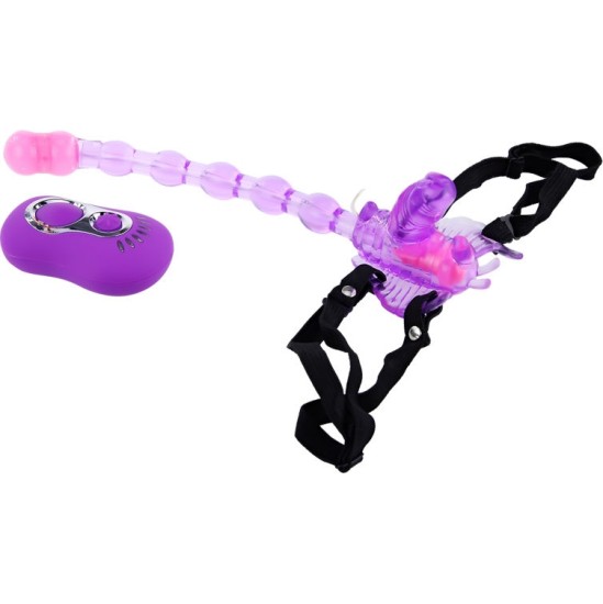 Baile Stimulating BAILE - BUTTERFLY STRAP ON LILAC