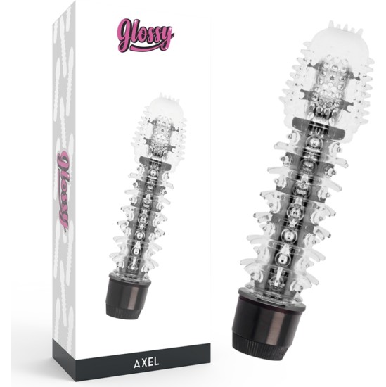 Glossy AXEL BLACK VIBRATOR