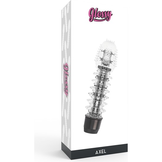 Glossy AXEL BLACK VIBRATOR