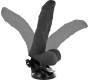 Basecock VIBRADOR ARTICULABLE CONTROL REMOTO NEGRO 21 CM -O- 5 CM