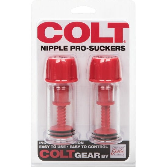 Calexotics COLT RED NIPPLE SUCTION CUPS