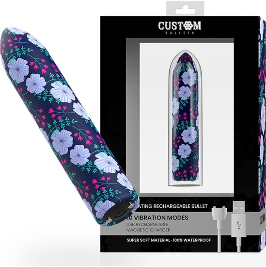 Custom Bullets SPRING MAGNETIC BULLET 10 INTENSITIES