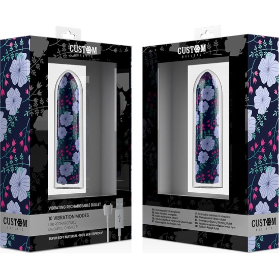 Custom Bullets SPRING MAGNETIC BULLET 10 INTENSITIES