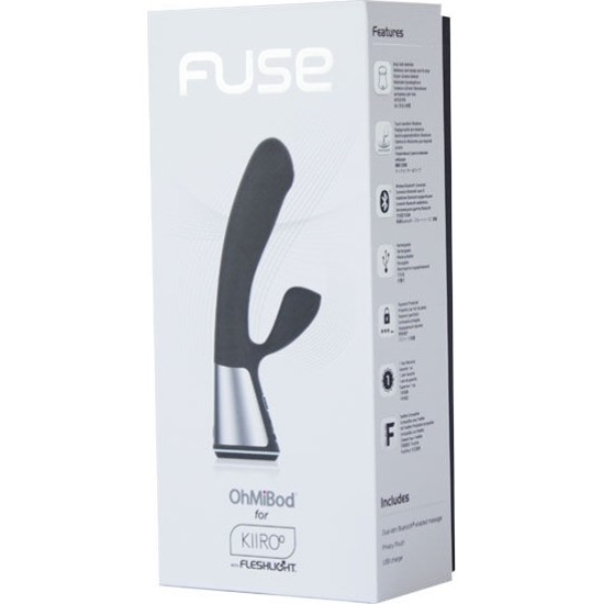 Kiiroo OHMIBOD FUSE APP REMOTE CONTROL BLACK