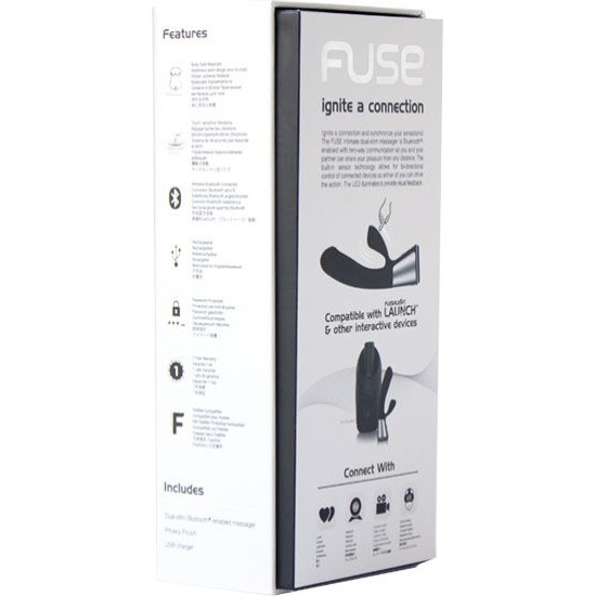 Kiiroo OHMIBOD FUSE APP REMOTE CONTROL BLACK