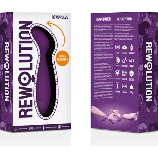 Rewolution REWOPULSE FLEXIBLE VIBRATOR G-POINT STIMULATOR