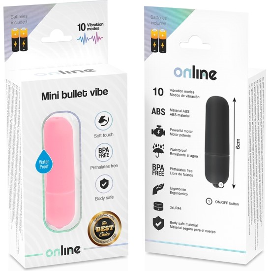 Online MINI BULLET VIBE PINK