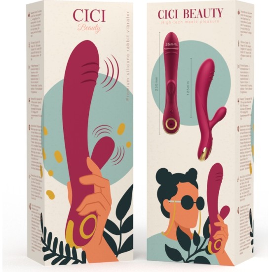 Cici Beauty PREMIUM SILICONE RABBIT VIBRATOR