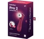 Satisfyer Air Pulse SATISFYER - PRO 2 GENERATION 3 LIQUID AIR TECHNOLOGY WINE RED