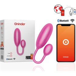 Oninder DENVER VIBRATING EGG PINK 7 X 2.7 CM FREE APP