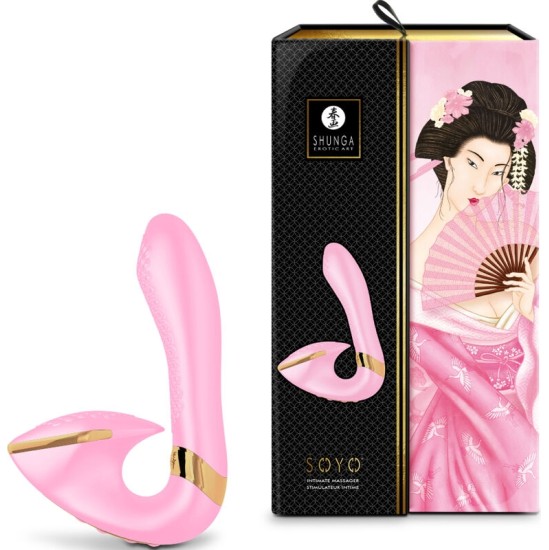 Shunga Toys SHUNGA - SOYO INTIMATE MASSAGER PINK