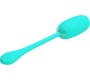 Pretty Love Smart PRETTY LOVE - KIRK RECHARGEABLE VIBRATING EGG AQUA GREEN