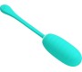 Pretty Love Smart PRETTY LOVE - KIRK RECHARGEABLE VIBRATING EGG AQUA GREEN