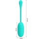 Pretty Love Smart PRETTY LOVE - KIRK RECHARGEABLE VIBRATING EGG AQUA GREEN