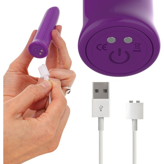 Intense Fun INTENSE - TODRICK VIOLET CLITORAL STIMULATING BULLET