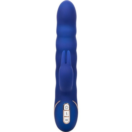 Calexotics JACK RABBIT VIBRATOR WAVE MOTION BLUE