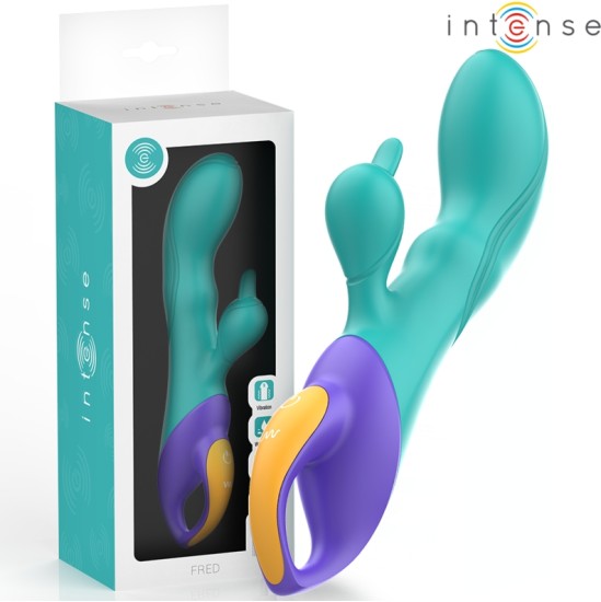 Intense Fun INTENSE - FRED RABBIT VIBRATOR BLUE