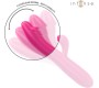 Intense Fun INTENSE - IVY FLEXIBLE VIBRATOR 10 VIBRATIONS WITH STIMULATING TONGUE PINK