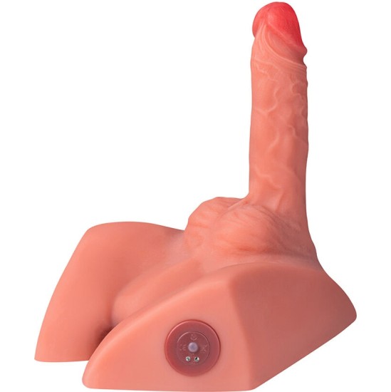 Xise MICHAEL REALISTIC DILDO AND ANUS MASTURBATOR WITH THRUSTING 15 CM