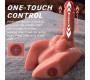 Xise MICHAEL REALISTIC DILDO AND ANUS MASTURBATOR WITH THRUSTING 15 CM