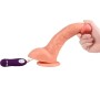 Shequ BEAST VIBRATING DILDO WITH REMOTE CONTROL 24.5 CM