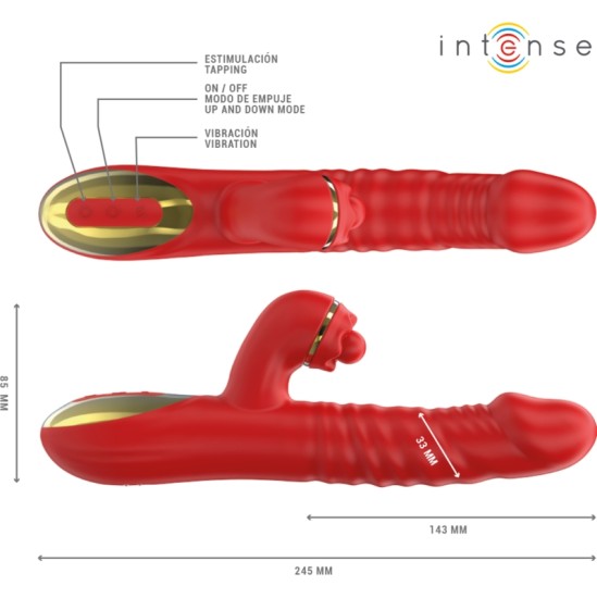 Intense Fun INTENSE - THALIA VIBRATION & THRUST & TAPPING RED