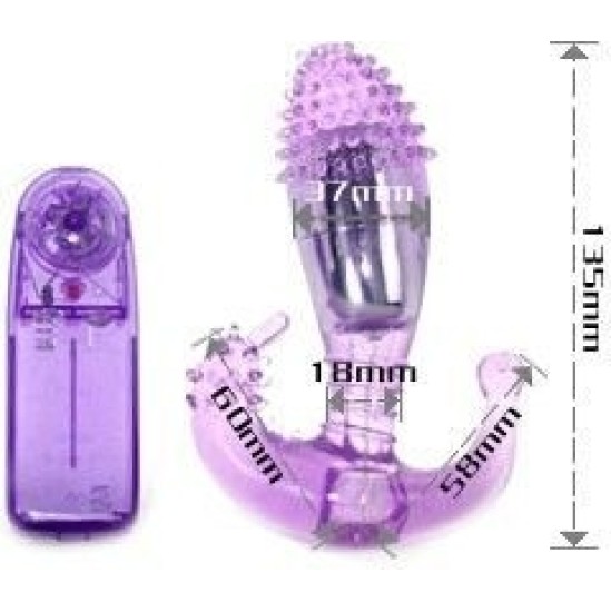 Baile VAGINAL AND ANAL STIMULATOR WITH VIBRATION