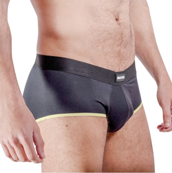 Macho Underwear MACHO - MS24A BRIEF DARK YELLOW UNDERPANTS S