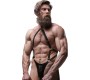 Fetish Submissive Attitude MENS ECO-LEATHER JOCK STRAP HARNESS