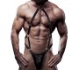 Fetish Submissive Attitude MENS ECO-LEATHER JOCK STRAP HARNESS