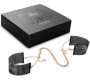 Bijoux Desire Metallique BIJOUX - D&Eacute;SIR M&Eacute;TALLIQUE BLACK METAL MESH HANDCUFFS