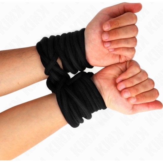Kink Rope Arts KINK - COTTON ROPE 10 METER BLACK