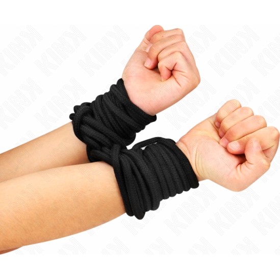 Kink Rope Arts KINK - COTTON ROPE 10 METER BLACK