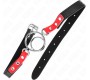 Kink Collar & Gag KINK - GAG WITH MULTIPLE O-RINGS 4 / 4.8 CM RED 38 X 56 CM